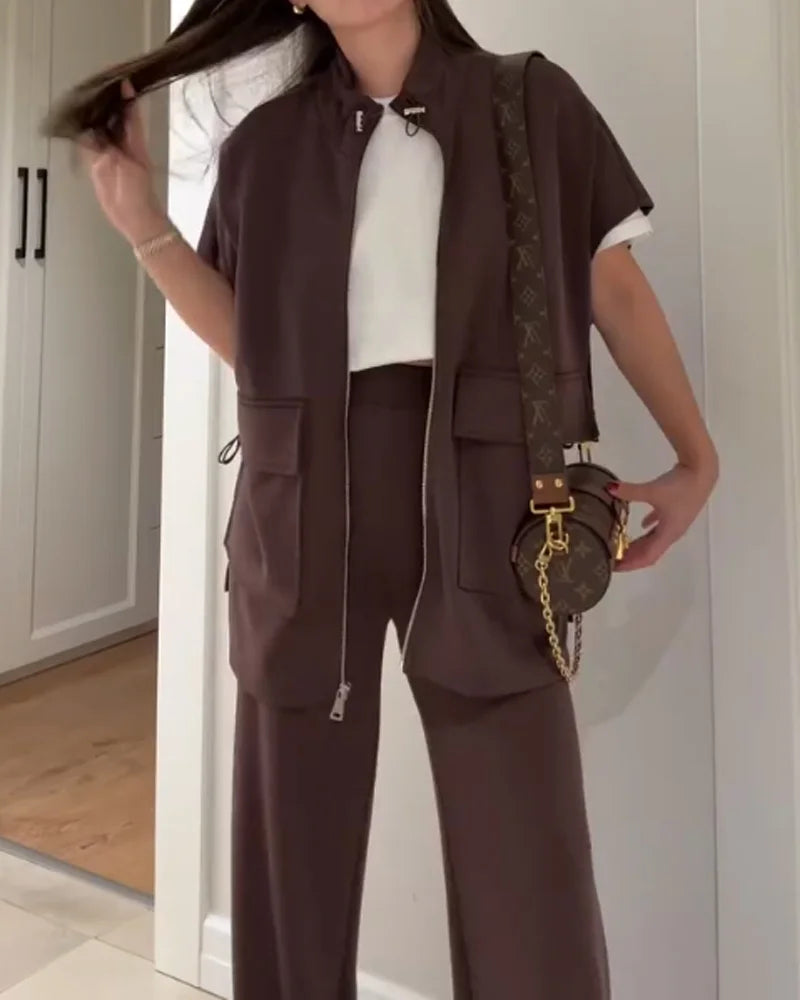 Skive Shortcut™ | Stretch-Detail Co-ord Set