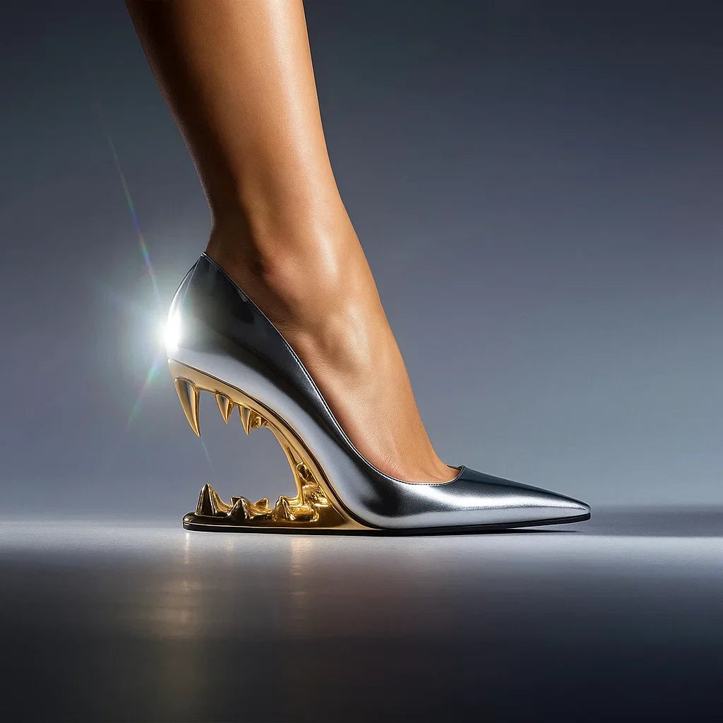Talia™ | Wolf-Inspired Luxury Heels