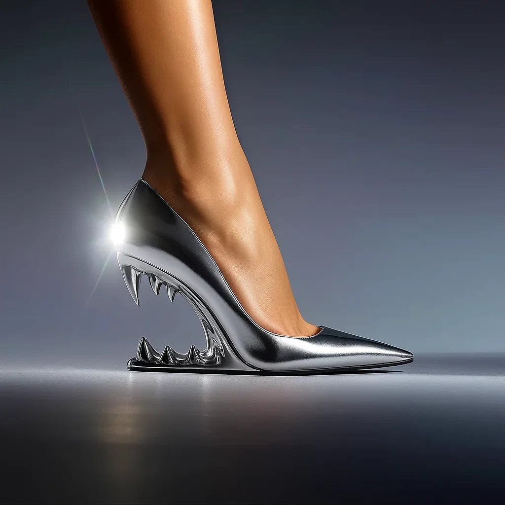 Talia™ | Wolf-Inspired Luxury Heels