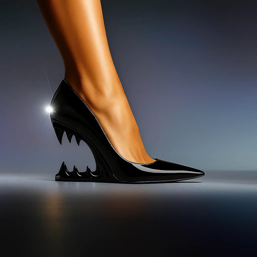 Talia™ | Wolf-Inspired Luxury Heels
