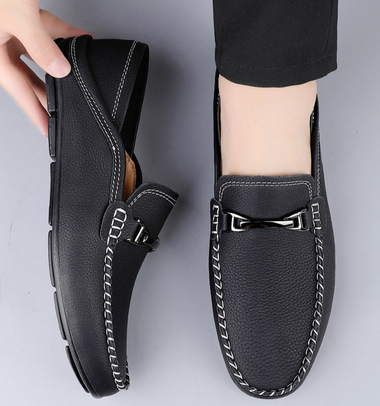 City of London™ | Bit-Detail Leather Loafers