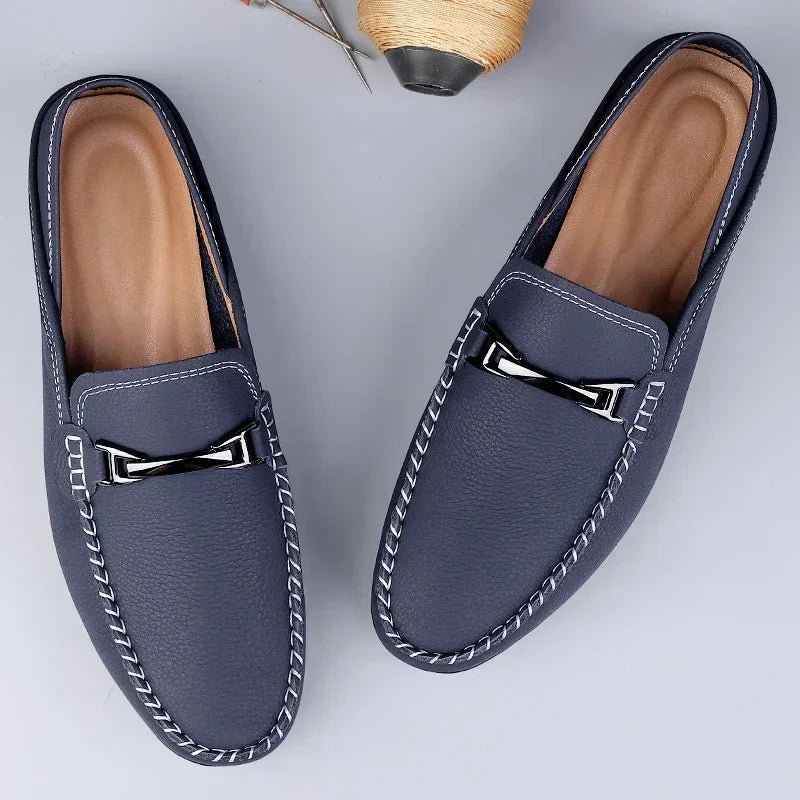 City of London™ | Bit-Detail Leather Loafers