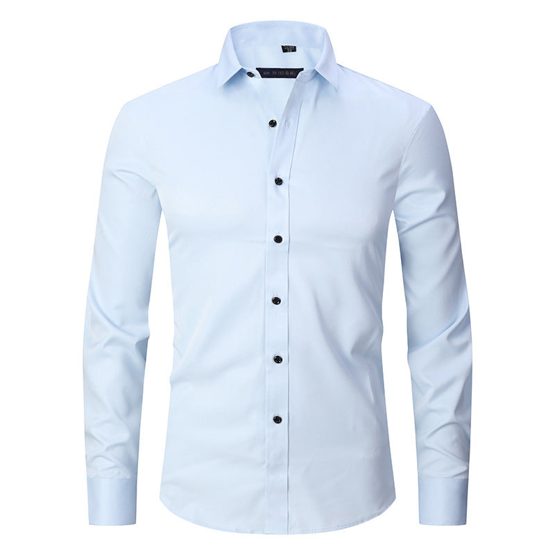 PrestigiaFlex™ | Wrinkle‑Free Stretch Shirt