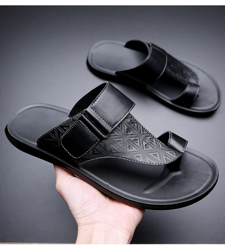 CavalierSand™ | Leather Comfort Sandals