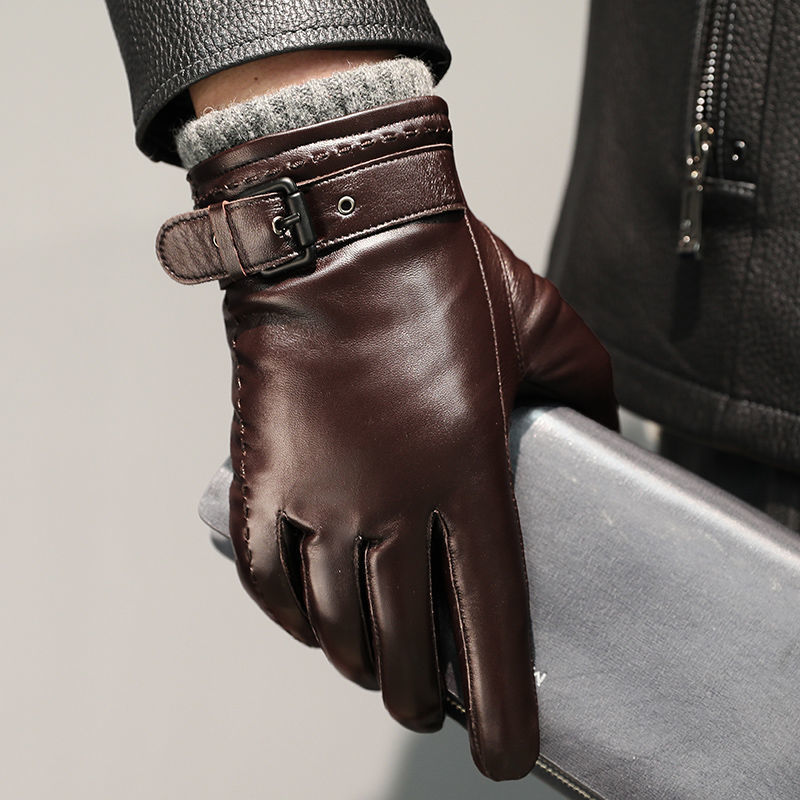 Leonard Noir™ | Genuine Sheepskin Leather Gloves