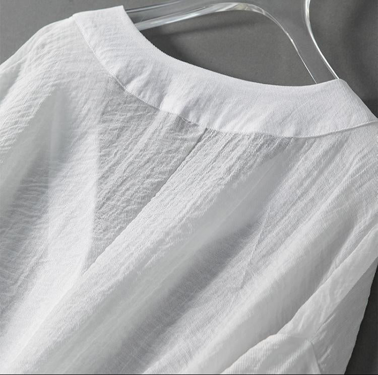 Regent’s Ease™ | Loose-Fit Linen Blouse