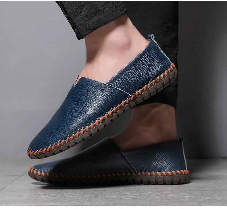 Saint Tropez™ | Genuine Leather Moccasins