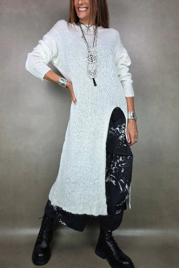 Briar Lune™ | Casual Slit & Suspender Lace Midi Set