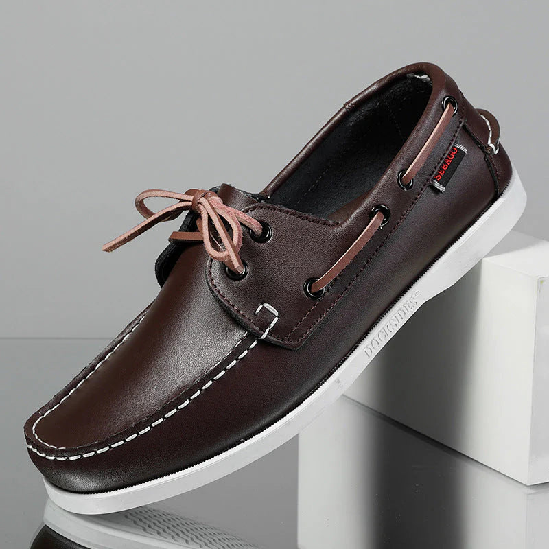 Sebago™ | Cushioned Cowhide City Loafers
