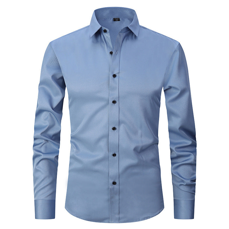 PrestigiaFlex™ | Wrinkle‑Free Stretch Shirt