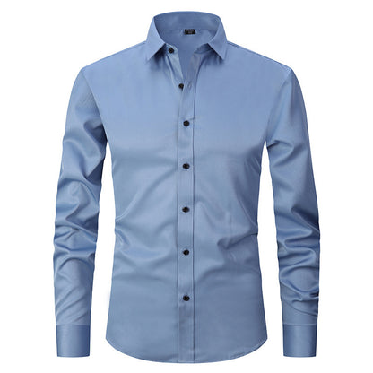 PrestigiaFlex™ | Wrinkle‑Free Stretch Shirt