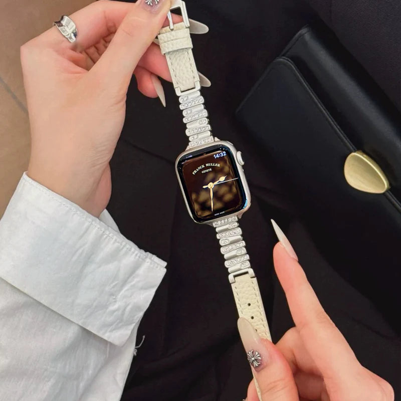 Riveton Edge™ | Premium Leather Apple Band