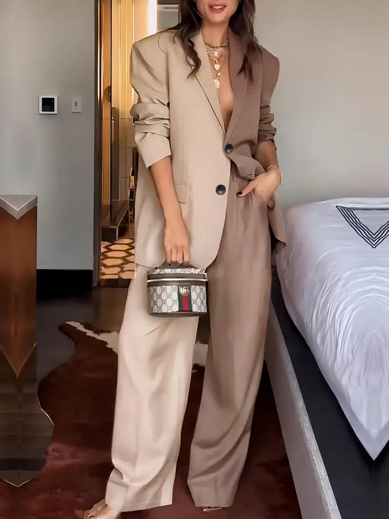 Mayfair Edge™ | Contrast Lapel Suit Set