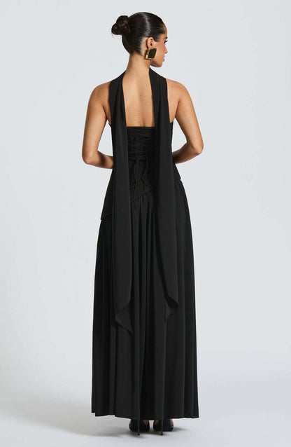 Hampton Royal™ | Lace-Up Back Evening Dress