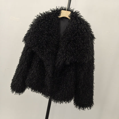 Loxley Drift™ | Curl Texture Statement Coat