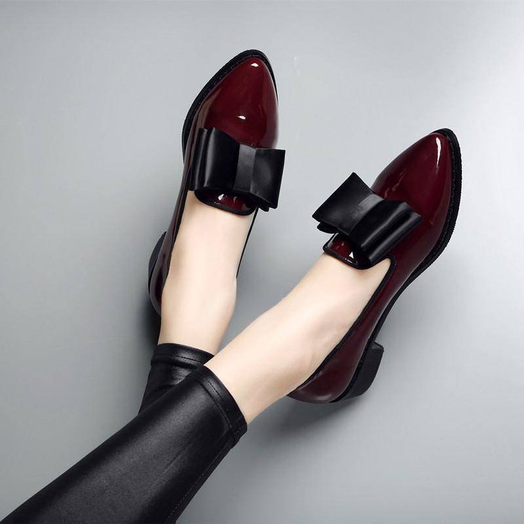 Buckingham Gloss™ | Sculpted Bow Ballet Flats