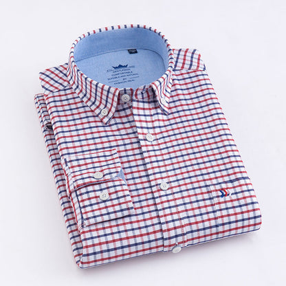 CityGentry™ | Business-Ready Check Cotton Shirt