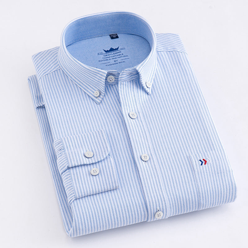 CityGentry™ | Business-Ready Check Cotton Shirt