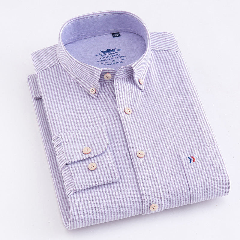 CityGentry™ | Business-Ready Check Cotton Shirt