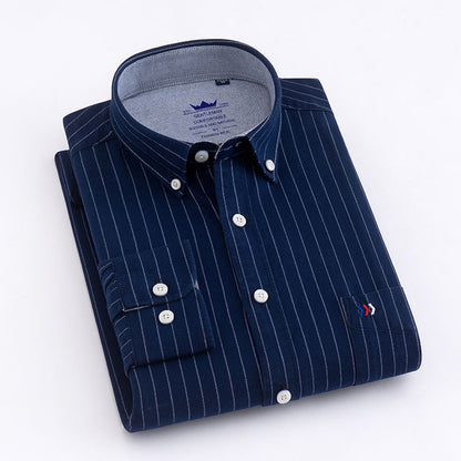 CityGentry™ | Business-Ready Check Cotton Shirt
