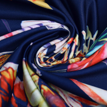 Silken Wrap™ | Milk‑Silk Wrap Dress