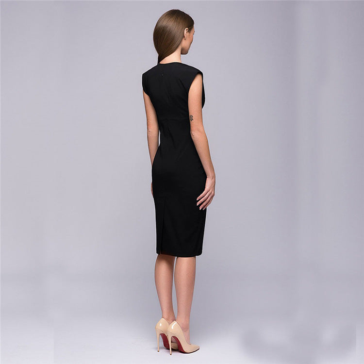 Ophelia™ | Deep‑V Pencil Dress