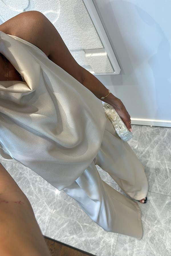 Camden Elegance™ | Loose-Fit Satin Co-ord Set