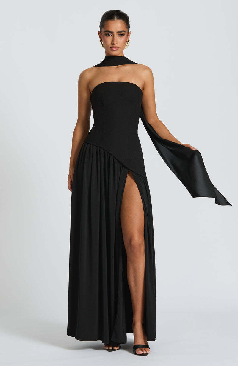 Hampton Royal™ | Lace-Up Back Evening Dress