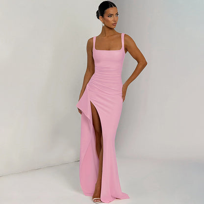 Elara Frost™ | Luxe Silhouette Slip Dress