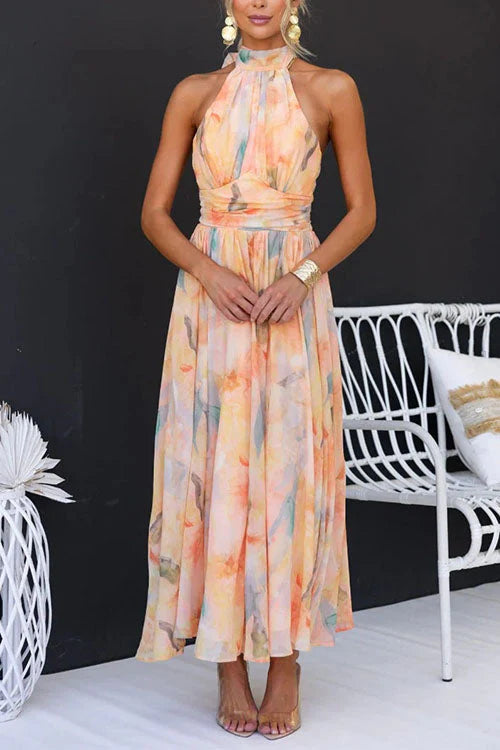 MayfairMuse™ | Artistic Open-Back Maxi