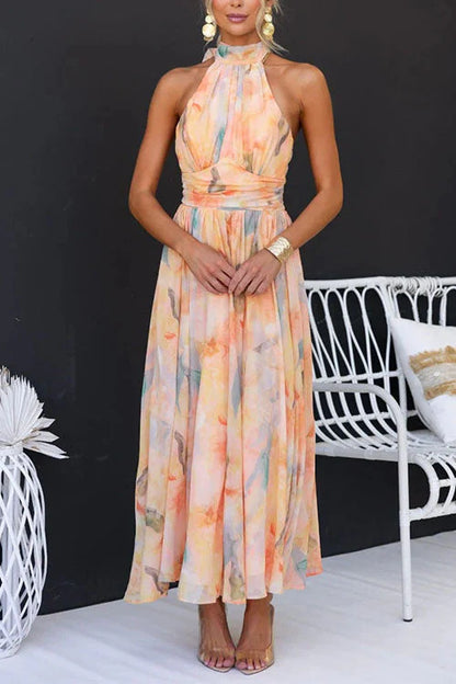 MayfairMuse™ | Artistic Open-Back Maxi