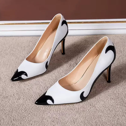 Chelsea Curve™ | Sculpted Leather Heels