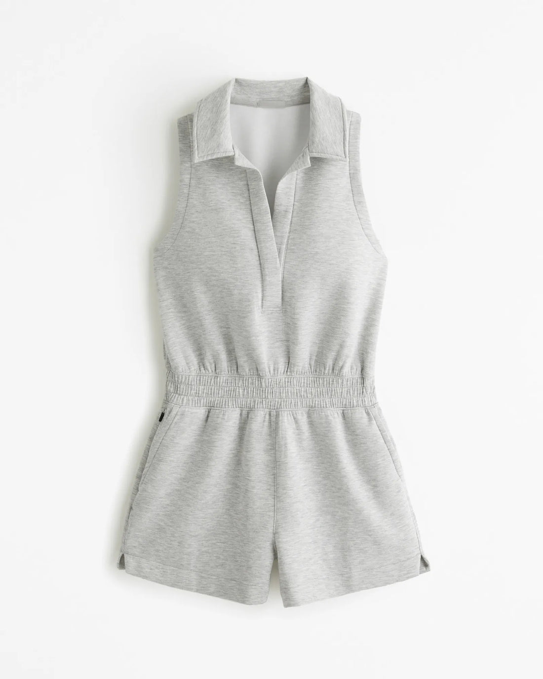 WimbledonKnit™ | Polo Collar Active Romper
