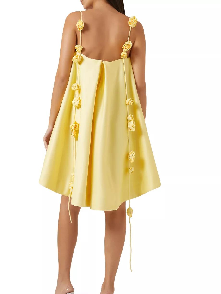 Kew Gardens™ | 3D-Floral A-Line Dress