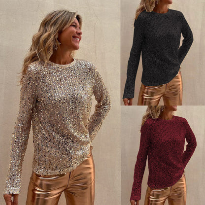 Camden Glitz™ | Comfort-Sequin Party Top