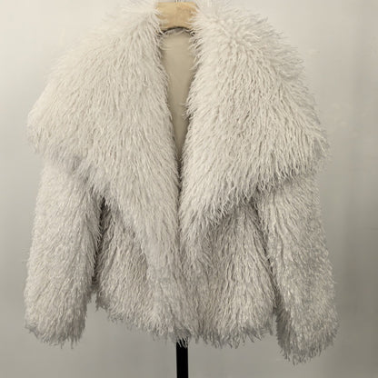 Loxley Drift™ | Curl Texture Statement Coat