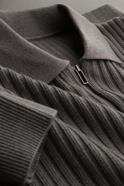 Frank Hardy™ | Quarter‑Zip Polo Sweater