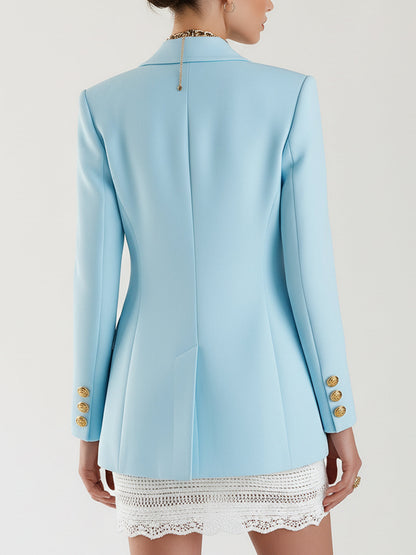 Liora Belle™ | Azure Heritage Blazer