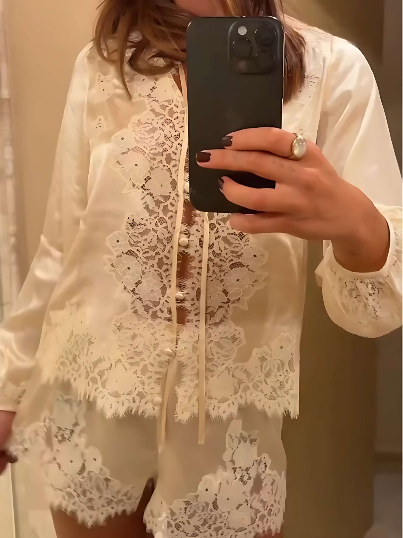 Leonie Grace™ | Velvet Dawn Sleep Set