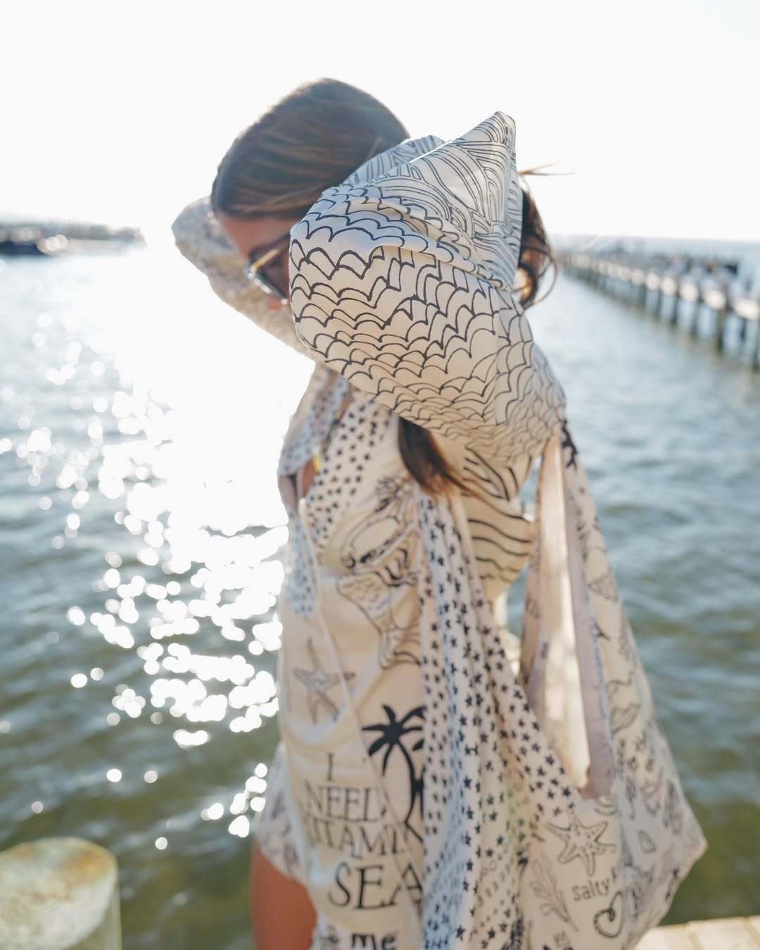 RoyalHoliday™ | Printed Shirt &amp; Elastic Waist Shorts