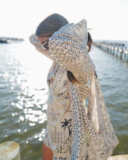 RoyalHoliday™ | Printed Shirt &amp; Elastic Waist Shorts