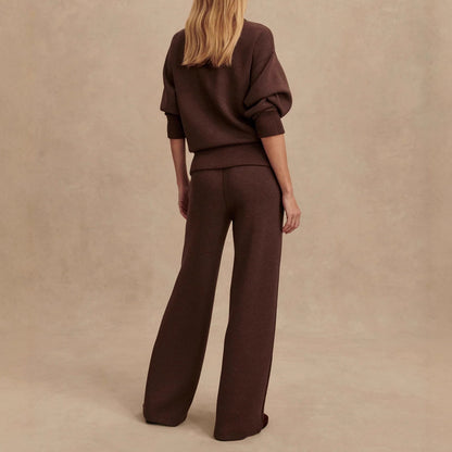 Harlow Knit™ | Elegant Zipper Co-ord