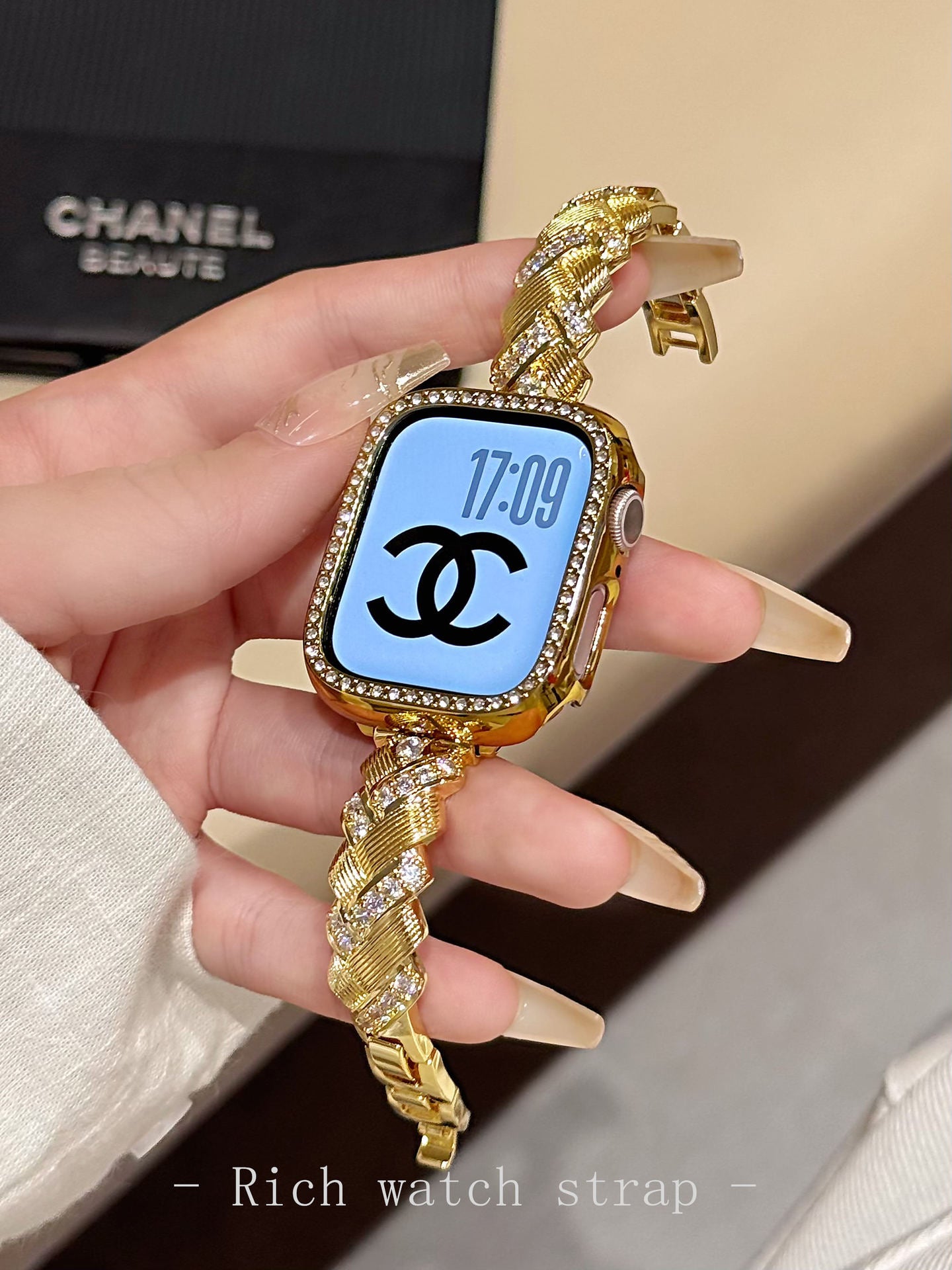 Crown Jewels™ | Diamond-Encrusted Watch Bracelet