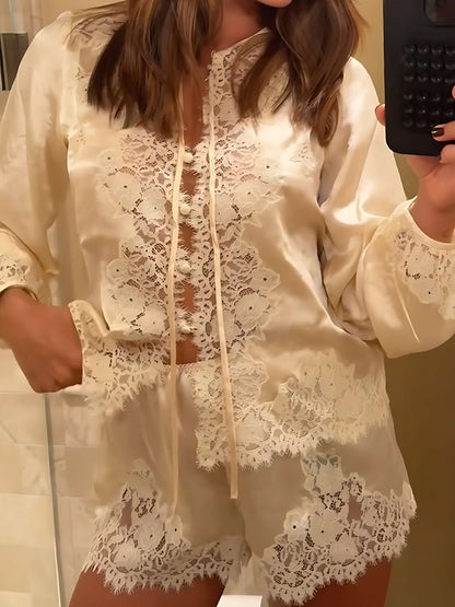 Leonie Grace™ | Velvet Dawn Sleep Set