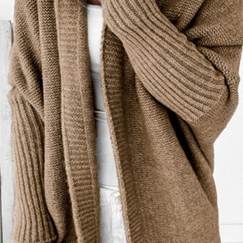 Bayswater Ease™ | Oversized Hooded Knit Cardigan