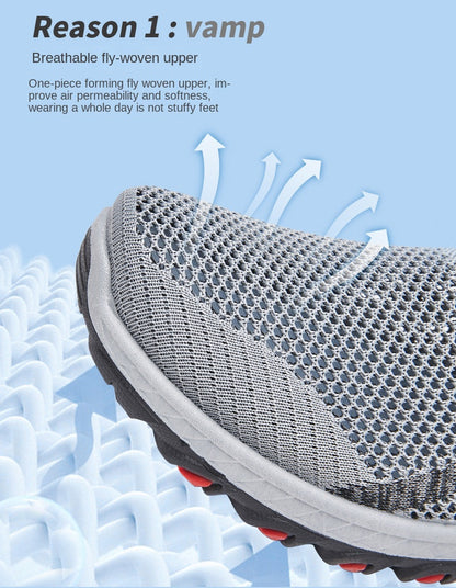 Cheviot Flex™ | Breathable Everyday Slip-Ons