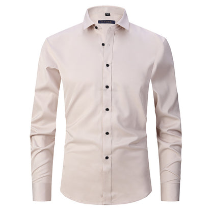 PrestigiaFlex™ | Wrinkle‑Free Stretch Shirt