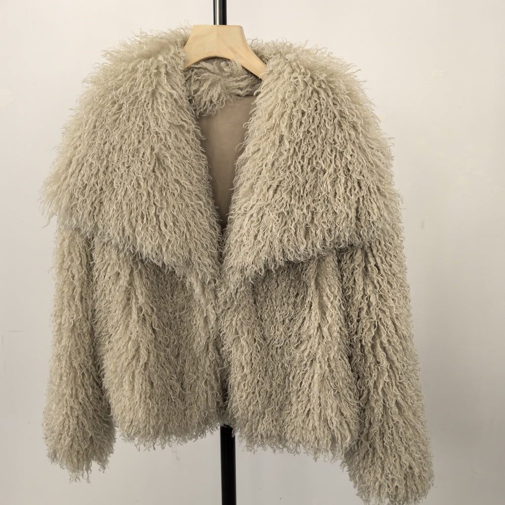 Loxley Drift™ | Curl Texture Statement Coat