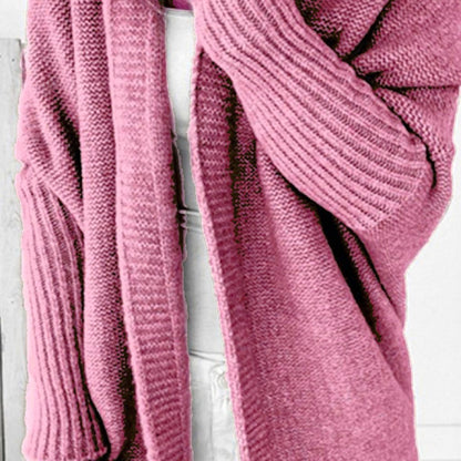 Bayswater Ease™ | Oversized Hooded Knit Cardigan