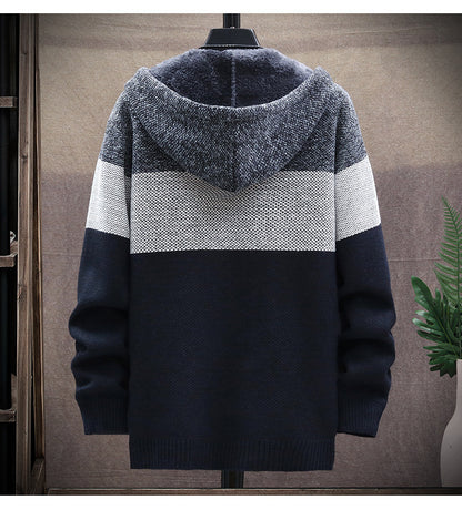 Redmoor Core™ | Modern Block Sherpa Hoodie